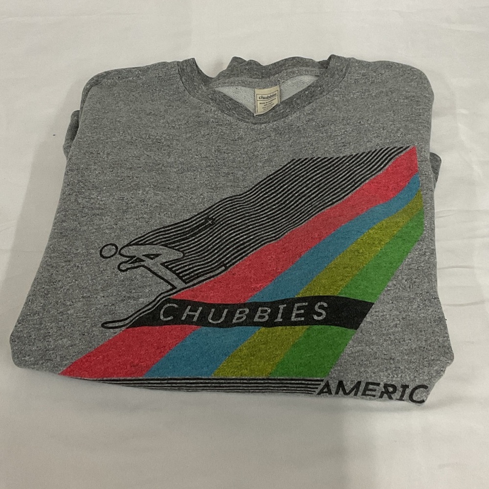 EUC Mens long sleeve Chubbies sweatshirt